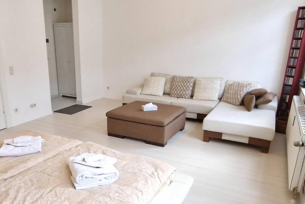 Luna City-Apartment 80Qm 2 Zimmer 2 Baeder 20Km Messe Airport Krefeld Kültér fotó